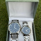"Couple Watch Set – Coordinated Design, Shared Moments"
